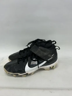 Used Nike FAST FLEX TROUT HIGH TOP BB/SB Cleats Black Senior 10