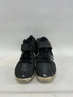 Used Nike FAST FLEX TROUT HIGH TOP BB/SB Cleats Black Senior 10