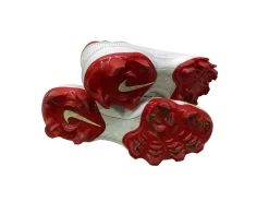 Used Nike HYPERDIAMOND 4 BB/SB Cleats Cardinal And White Senior 7
