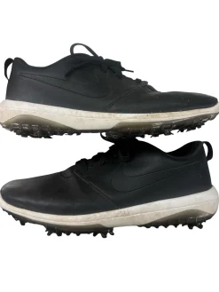 Used Nike Mens Golf Shoes Black Senior 11.5