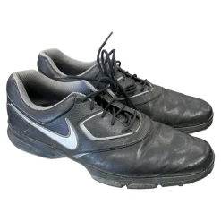 Used Nike Mens Golf Shoes Black Senior 12