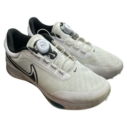 Used Nike Mens Golf Shoes White Senior 10.5