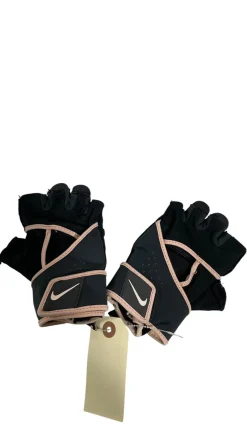 Used Nike NIKE PADDED GLOVES Bike Hand Pads Black SM
