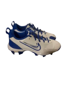 Used Nike NIKE TROUT SZ 6 BB/SB Cleats Clear And Royal Blue Senior 6