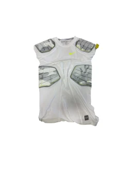 Used Nike PRO COMBAT FB Top Adult White XL