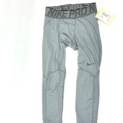 Used Nike PRO Compress Pants Y Grey SM