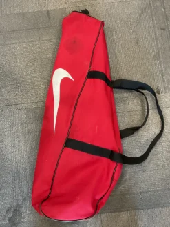 Used Nike RED CARRY BAG BB/SB Player Carry Bag Red