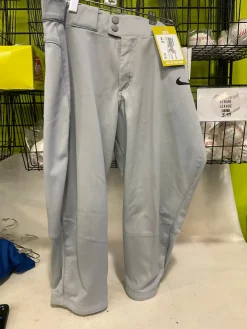Used Nike SOFTBALL PANTS M BB/SB Pant Womens Grey MD