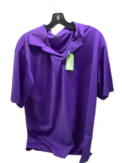 Used Nike S.S. Golf Shirt M Purple LG
