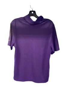 Used Nike S.S. Golf Shirt M Purple SM