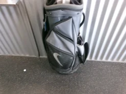 Used Nike STAND BAG Mens Stand Bag Grey