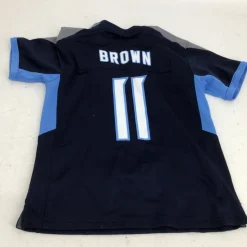 Used Nike TITANS 11 BROWN YTH MD NFL JERSEY S.S. Spirit Wear Y MD