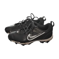 Used Nike TROUT BB/SB Cleats Black Junior 05
