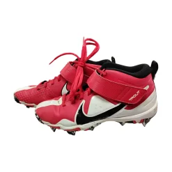 Used Nike TROUT BB/SB Cleats Red Junior 05