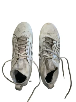 Used Nike VAPOR Adult FB Cleats White Senior 12