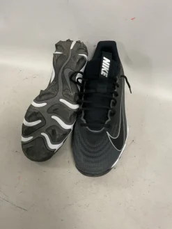 Used Nike VAPOR BB/SB Cleats Black Senior 12