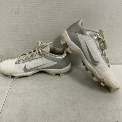 Used Nike VAPOR FASTFLEX BB/SB Cleats White Junior 04.5