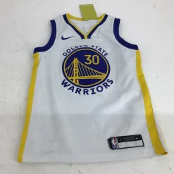 Used Nike WARRIORS 30 CURRY YTH SM JERSEY Sleeveless Spirit Wear Y SM