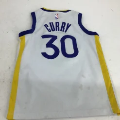 Used Nike WARRIORS 30 CURRY YTH SM JERSEY Sleeveless Spirit Wear Y SM