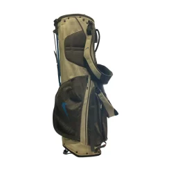 Used Nike 5 WAY STAND BAG Mens Stand Bag Grey