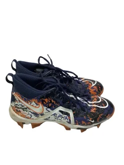 Used Nike Youth FB Cleats Navy Blue Youth 06.0