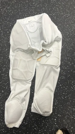 Used Nike Youth FB Integrated Pants White XL