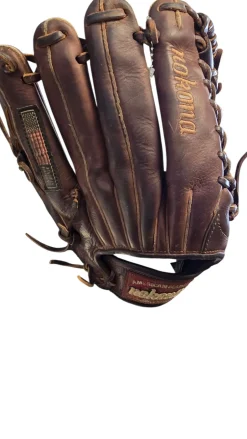 Used Nokona WB-1275 BB/SB Glove RH Throw Brown 12"