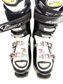 Used Nordica DTS Mens DH Ski Boot Black 285 MP - M10.5 - W11.5