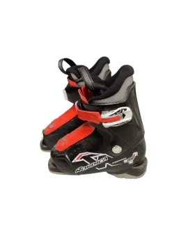 Used Nordica FIREARROW T1 Boys DH Ski Boot Black 165 MP - Y09