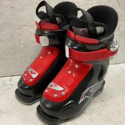 Used Nordica FIREARROW TEAM 1 Boys DH Ski Boot Black And Red 175 MP - Y11