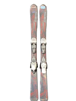 Used Nordica FIRE ARROW TEAM Boys DH Ski/Binding Black 120 cm