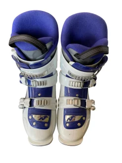 Used Nordica FIRE ARROW Womens DH Ski Boot White 220 MP - J04 - W05
