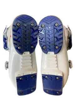 Used Nordica FIRE ARROW Womens DH Ski Boot White 220 MP - J04 - W05