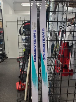 Used Nordica GOLDEN TEAM 180CM Mens XC Skis Only White 180 cm