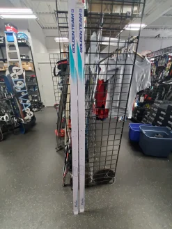 Used Nordica GOLDEN TEAM 210CM Mens XC Skis Only White 210 cm