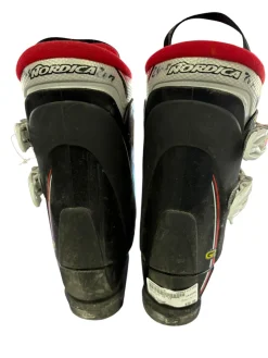 Used Nordica GP TJ Boys DH Ski Boot Black 245 MP - M06.5 - W07.5