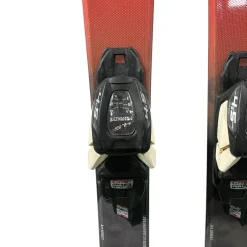 Used Nordica NAVIGATOR Boys DH Ski/Binding Red 120 cm