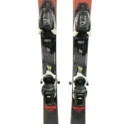 Used Nordica NAVIGATOR Boys DH Ski/Binding Red 120 cm