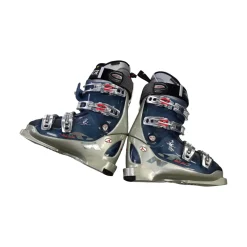 Used Nordica OLLMPIA ONE WMNS SKI BOOTS Womens DH Ski Boot Teal 230 MP - J05 - W06
