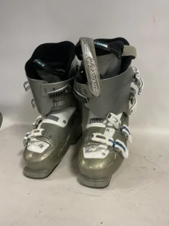 Used Nordica OLYMPIA S ONE Womens DH Ski Boot Grey 275 MP - M09.5 - W10.5