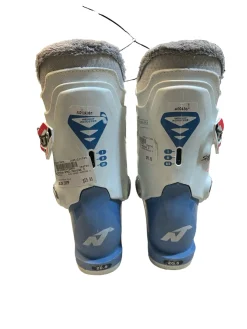 Used Nordica SPEED MACHINE 2 Boys DH Ski Boot Royal Blue 200 MP - Y13.5