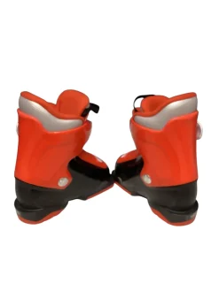 Used Nordica SPEED MACHINE 1J Boys DH Ski Boot Red 155 MP - Y08