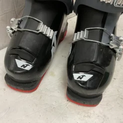 Used Nordica SPEED MACHINE J2 Boys DH Ski Boot Black And Red 195 MP - Y13