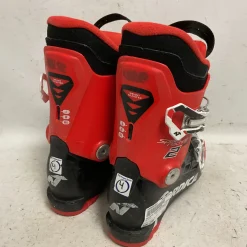 Used Nordica SPEED MACHINE J2 Boys DH Ski Boot Black And Red 215 MP - J03