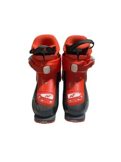 Used Nordica SPEED MACHINE J1 Boys DH Ski Boot Red 165 MP - Y09