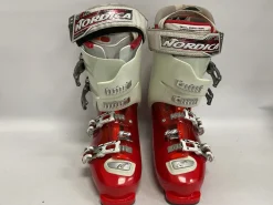 Used Nordica SPEEDMACHINE 130 Mens DH Ski Boot Red 325 MP - M14.5