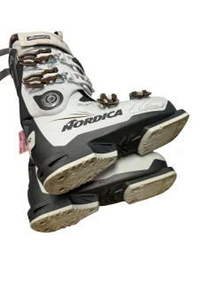 Used Nordica SPORT MACHINE 85W Womens Ski Boots White 245 MP - W07.5