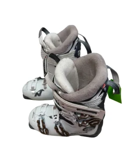 Used Nordica SPORT MACHINE 85W Womens Ski Boots White 245 MP - W07.5