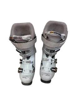 Used Nordica SPORT MACHINE 85W Womens Ski Boots White 245 MP - W07.5