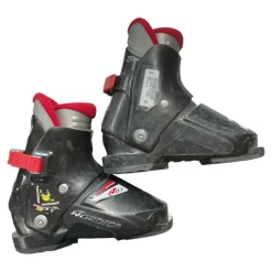 Used Nordica SUPER 0.1 Boys DH Ski Boot Black 195 MP - Y13